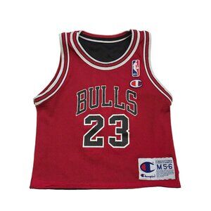 Vintage Champion Michael Jordan Chicago Bulls Jersey Medium M 5-6 Toddler MJ 23